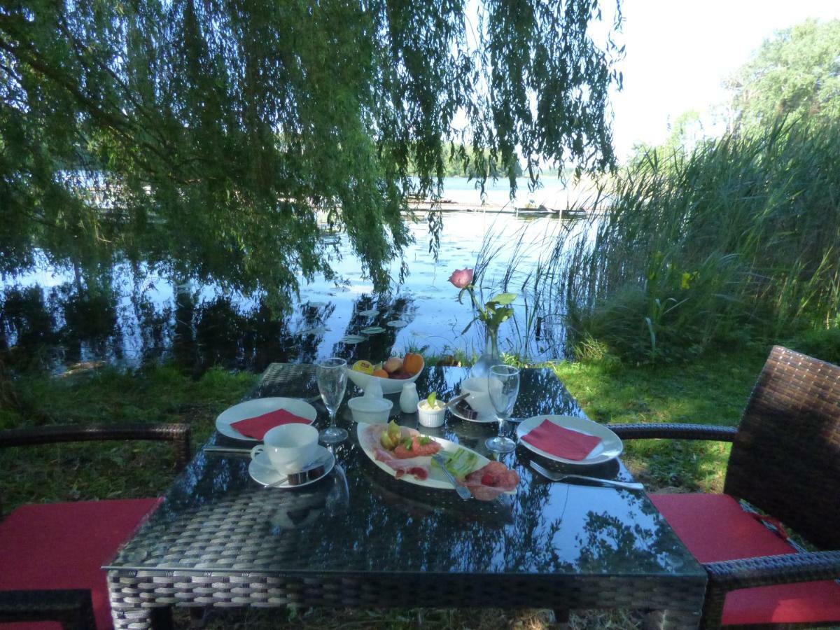 Pension Seeterrasse Serwest Bagian luar foto